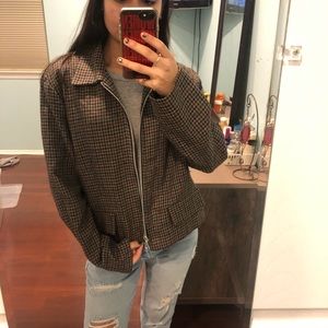 Vintage Plaid Jacket